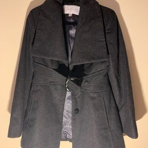 Jessica Simpson Grey Peacoat